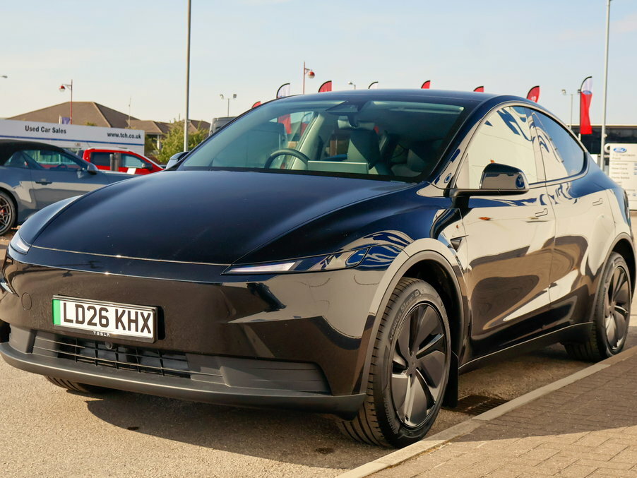 Tesla Model Y Long Range Rwd Textile Vegan Leather Black #4