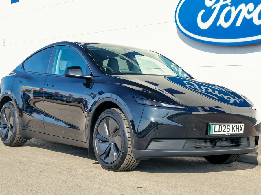 Tesla Model Y Long Range Rwd Textile Vegan Leather Black #3