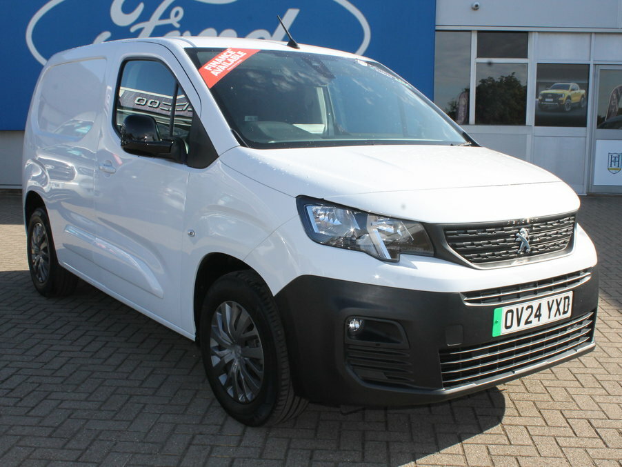 Peugeot E-Partner 800 100Kw 50Kwh Asphalt Premium Van White