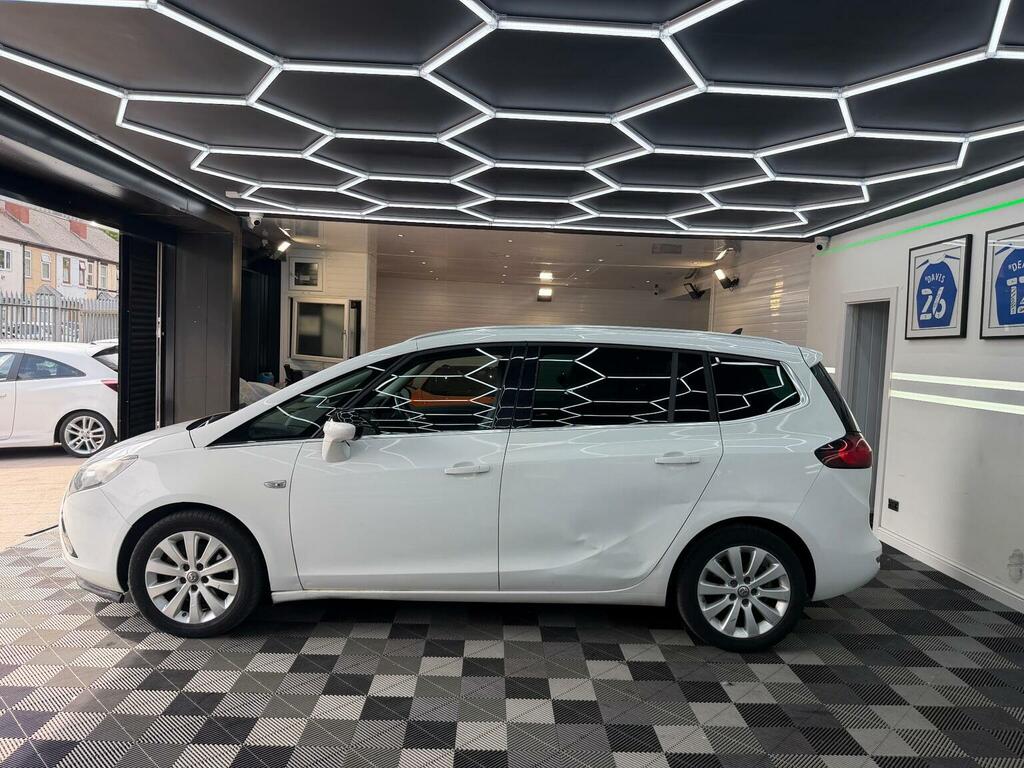 Vauxhall Zafira Tourer 1.6 Cdti Ecoflex Tech Line Euro 6 Ss White #5