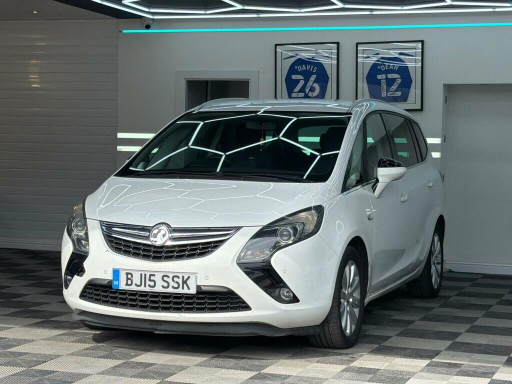 Vauxhall Zafira Tourer 1.6 Cdti Ecoflex Tech Line Euro 6 Ss White #3
