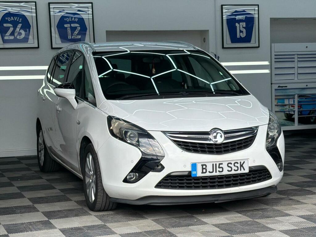 Vauxhall Zafira Tourer 1.6 Cdti Ecoflex Tech Line Euro 6 Ss White