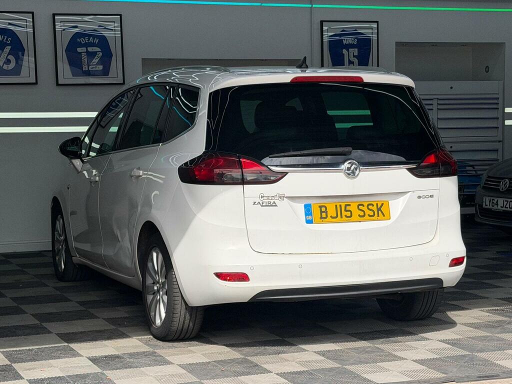 Vauxhall Zafira Tourer 1.6 Cdti Ecoflex Tech Line Euro 6 Ss White #4
