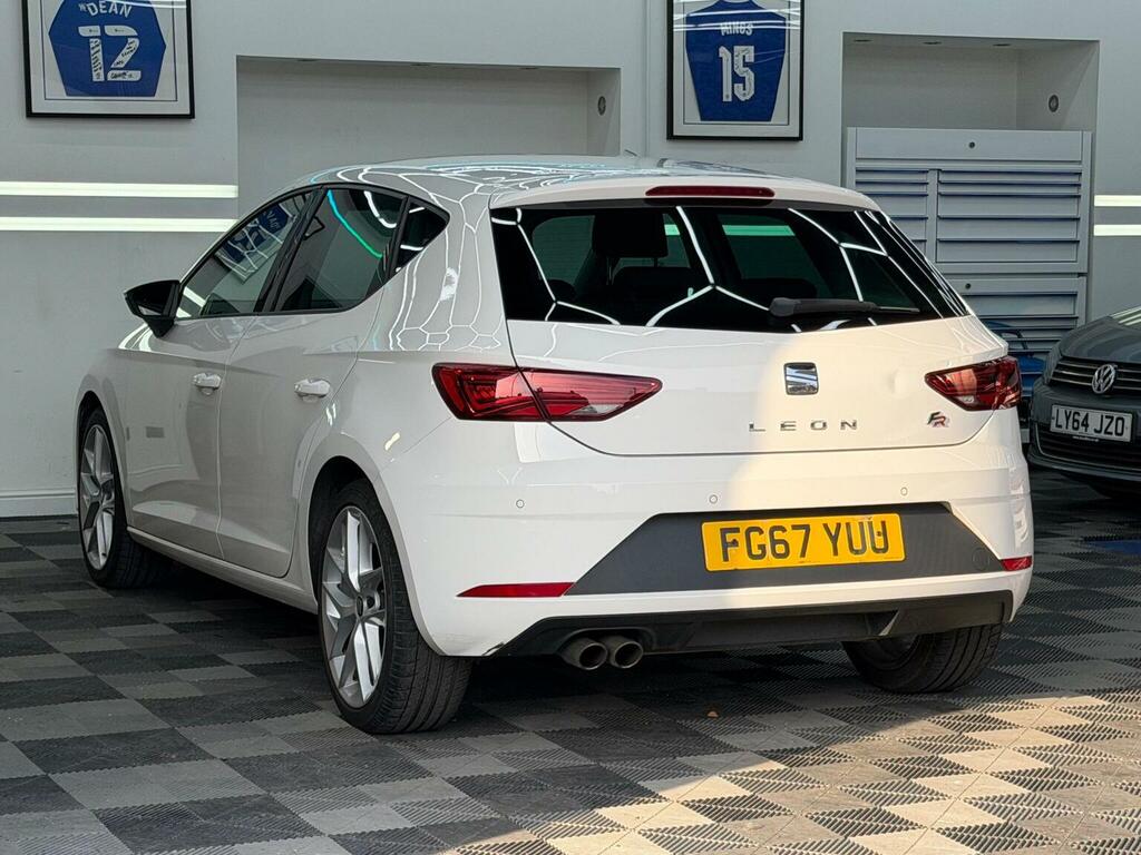 Seat Leon 1.4 Tsi Fr Technology Euro 6 Ss White #4