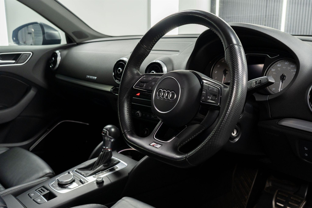 Audi S3 Hatchback YE67ZXN Black #3