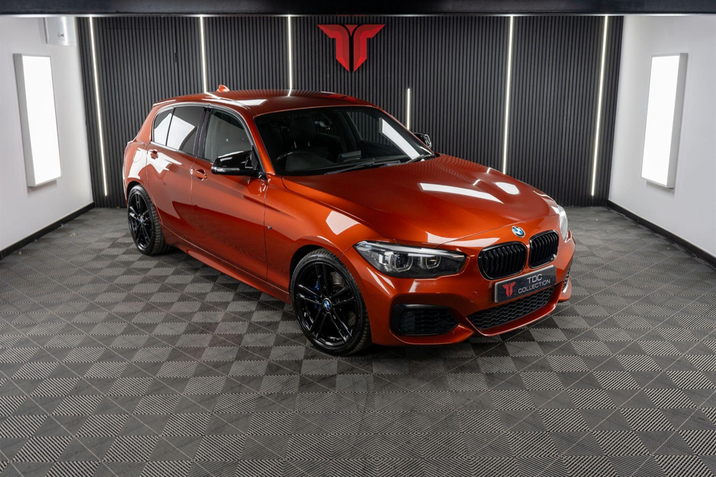 BMW 1 Series Hatchback Orange