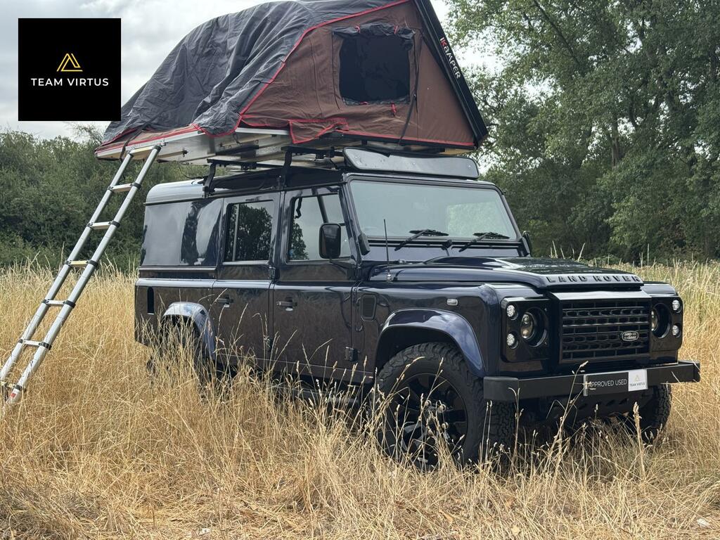 Land Rover Defender 110 2.2 Tdci Xs Utility Wagon Double Cab Ma AH14PPN Blue #4
