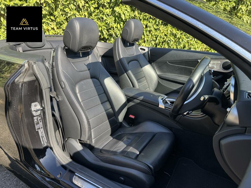 Mercedes-Benz C Class 2.1 C220d Nightfall Edition Cabriolet M Black #2