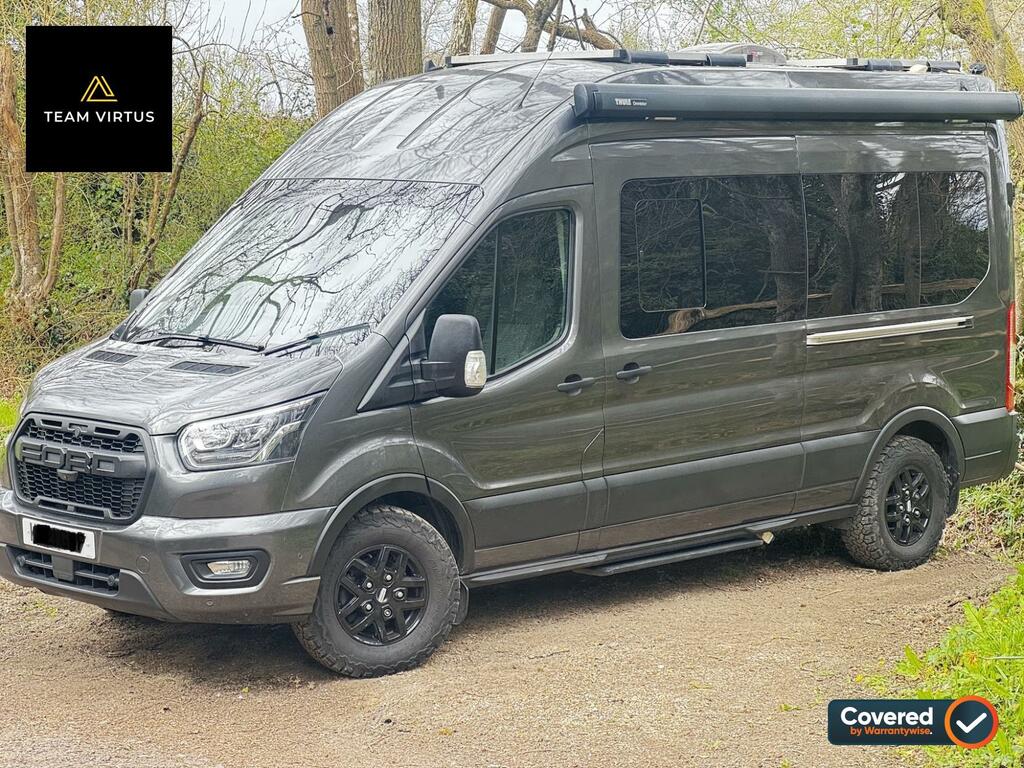 Ford Transit Custom 2.0 410 Ecoblue Limited Minibus Double Cab Die Grey