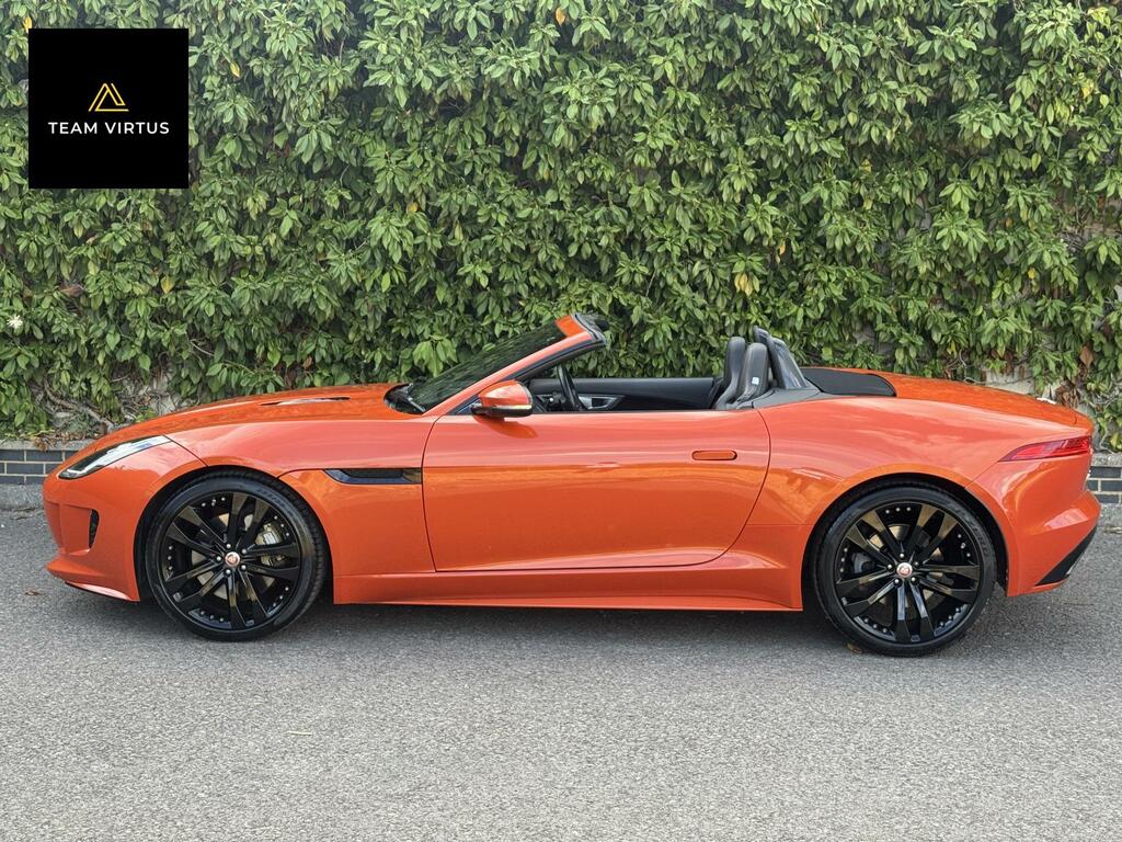 Jaguar F-Type Convertible 2016 - 2020 WD66YEG Orange #5