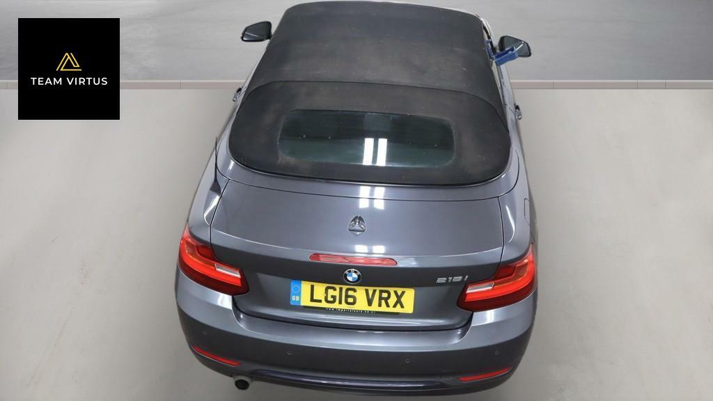 BMW 2 Series 1.5 218I Sport Convertible Euro 6 Grey #5