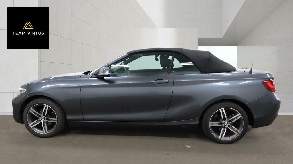 BMW 2 Series 1.5 218I Sport Convertible Euro 6 Grey #3