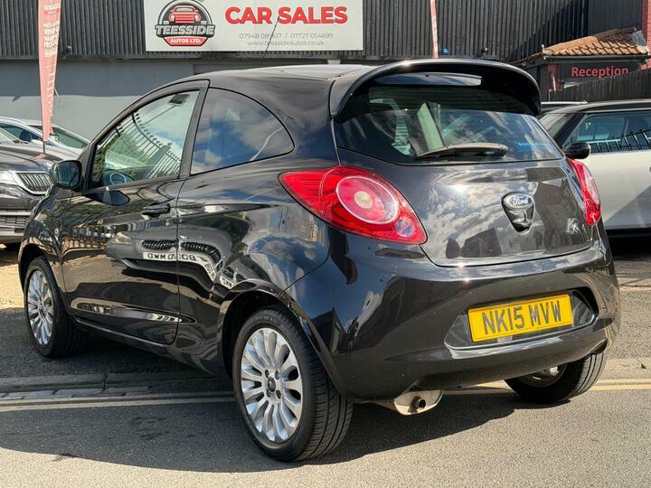 Ford KA 1.2 Zetec Euro 5 Ss Black