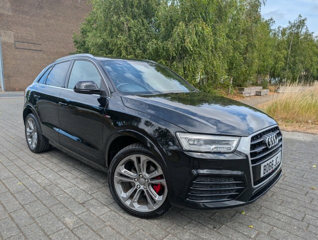 Audi Q3 Tdi S Line Plus BD66JCJ Black #6