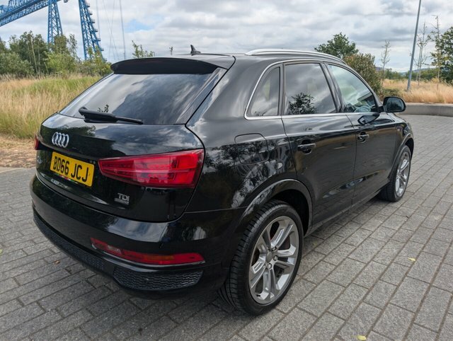 Audi Q3 Tdi S Line Plus BD66JCJ Black #5