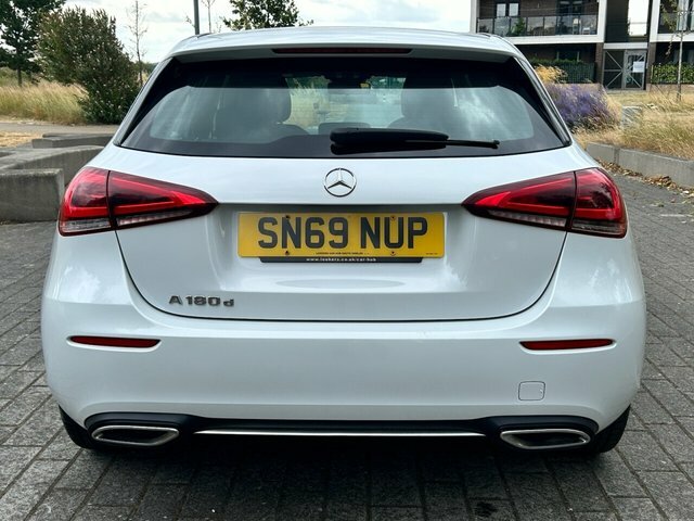 Mercedes-Benz A Class A180d Sport Hatchback White #4
