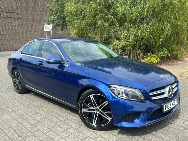 Mercedes-Benz C Class C200d Sport Saloon Blue