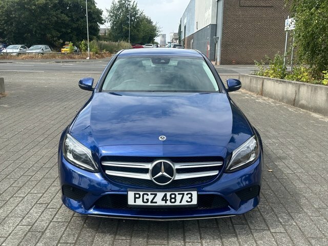 Mercedes-Benz C Class C200d Sport Saloon Blue #6