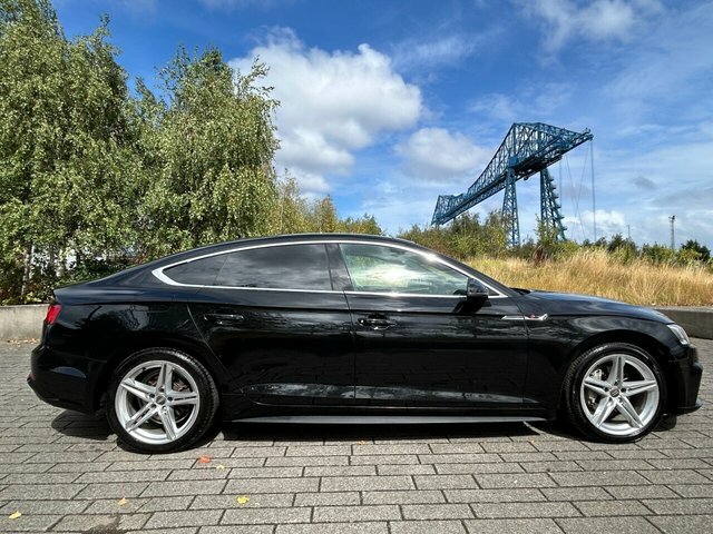 Audi A5 Tdi Ultra S Line BJ67PXO Black #2