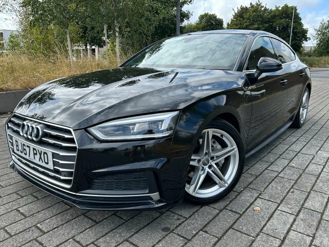 Audi A5 Tdi Ultra S Line BJ67PXO Black #5
