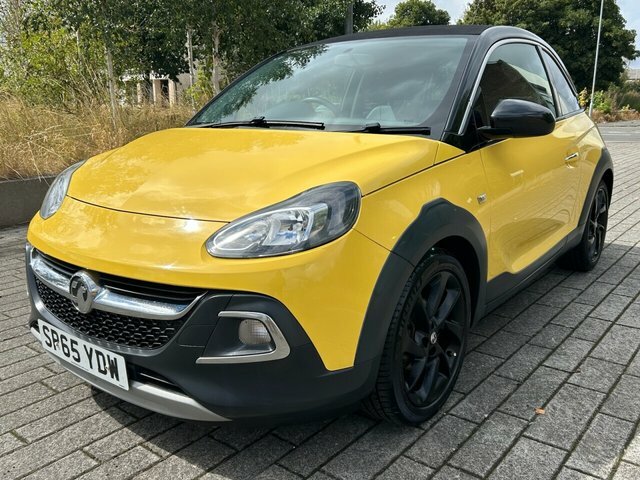 Vauxhall Adam Rocks Air Hatchback SP65YDW Yellow #5