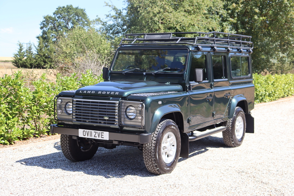 Land Rover Defender 110 110 2.4 Tdci Double Cab Pickup 4Wd Mwb Euro 4 Green #26