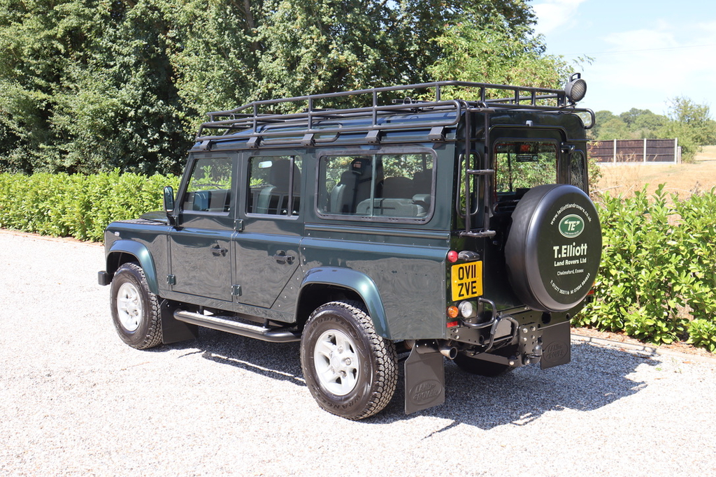 Land Rover Defender 110 110 2.4 Tdci Double Cab Pickup 4Wd Mwb Euro 4 Green #23