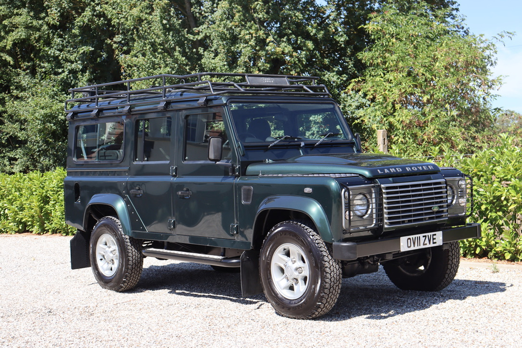 Land Rover Defender 110 110 2.4 Tdci Double Cab Pickup 4Wd Mwb Euro 4 Green #11