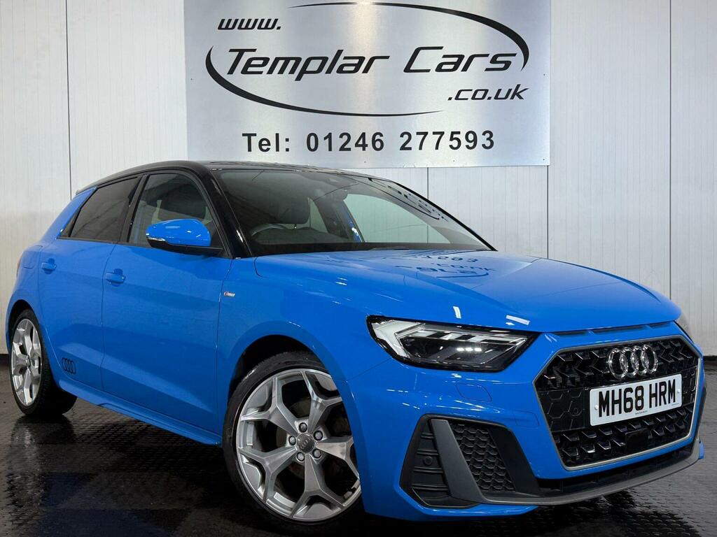 Audi A1 1.0 Tfsi 30 S Line Sportback S Tronic Euro 6 Ss Blue #2