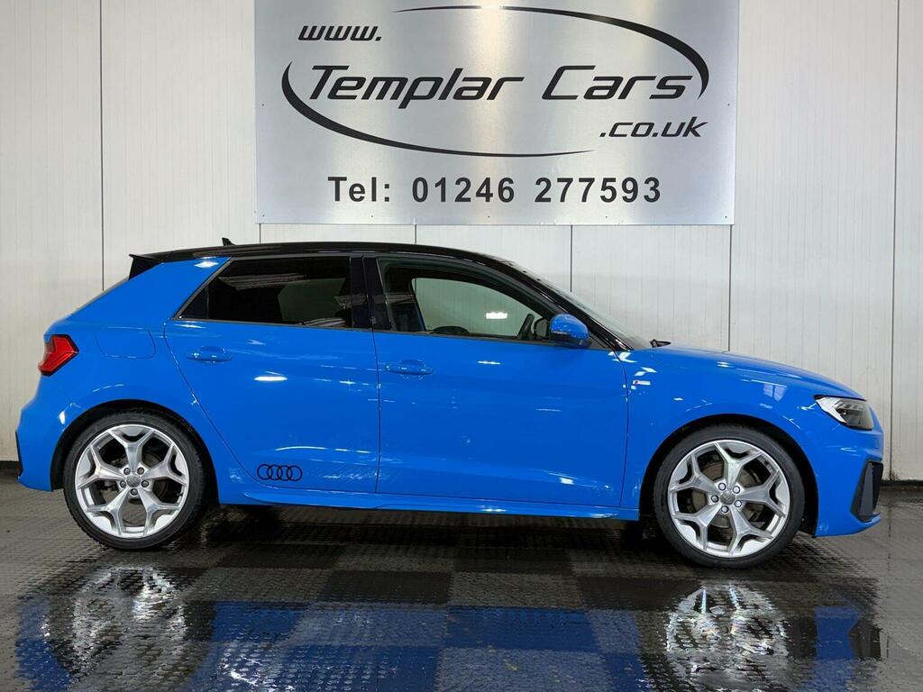 Audi A1 1.0 Tfsi 30 S Line Sportback S Tronic Euro 6 Ss Blue #3