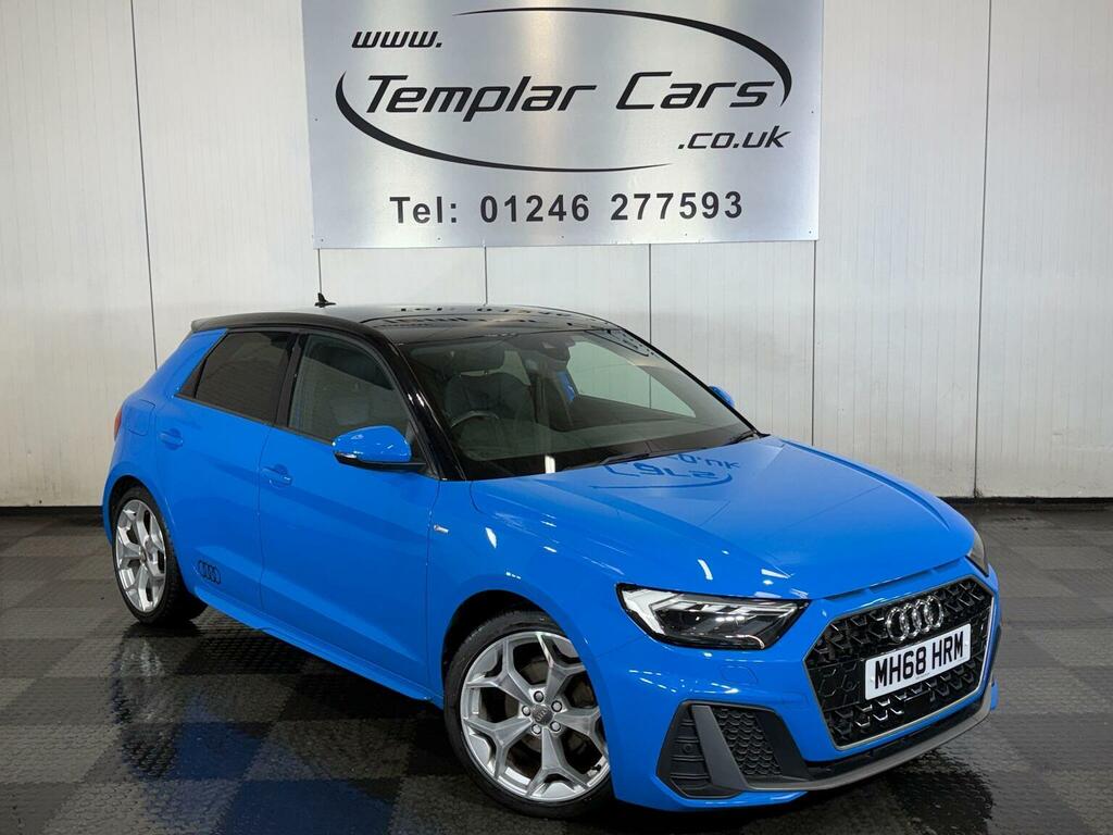 Audi A1 1.0 Tfsi 30 S Line Sportback S Tronic Euro 6 Ss Blue