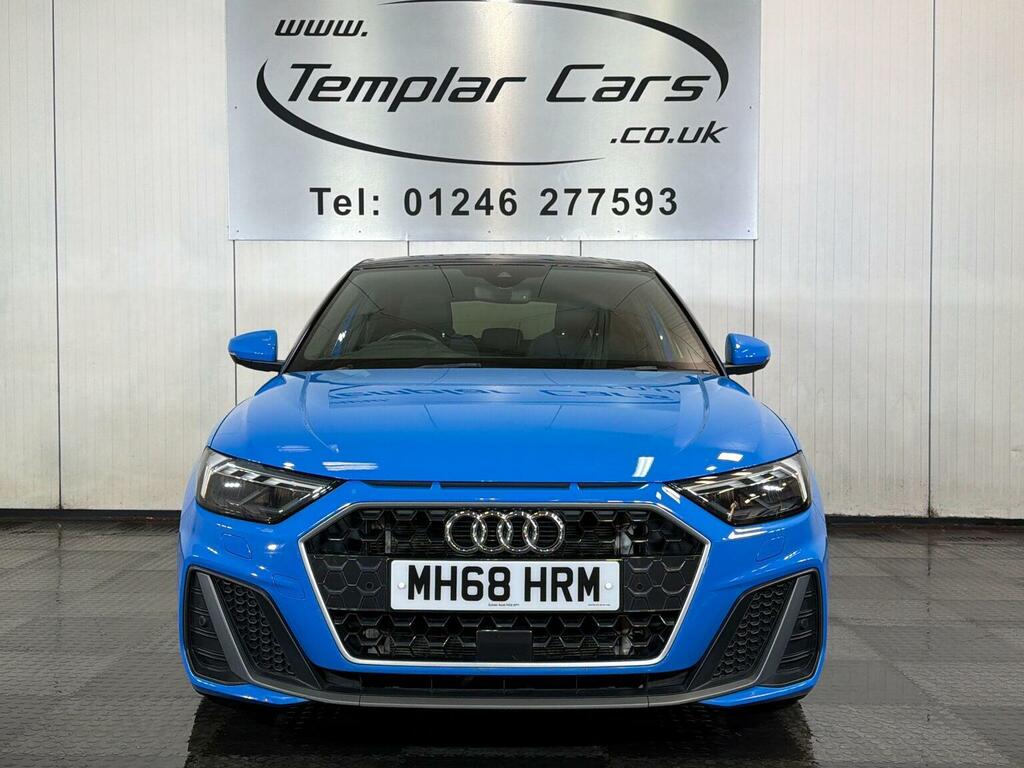 Audi A1 1.0 Tfsi 30 S Line Sportback S Tronic Euro 6 Ss Blue #4