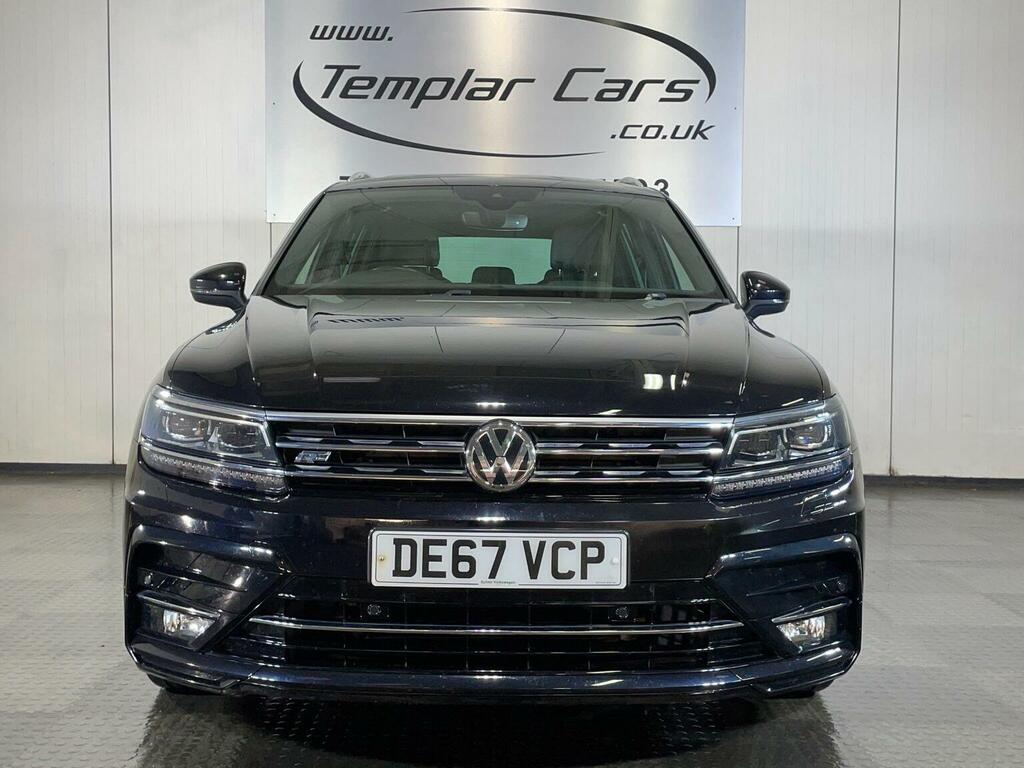 Volkswagen Tiguan 2.0 Tdi R-line 4Motion Euro 6 Ss Black #3