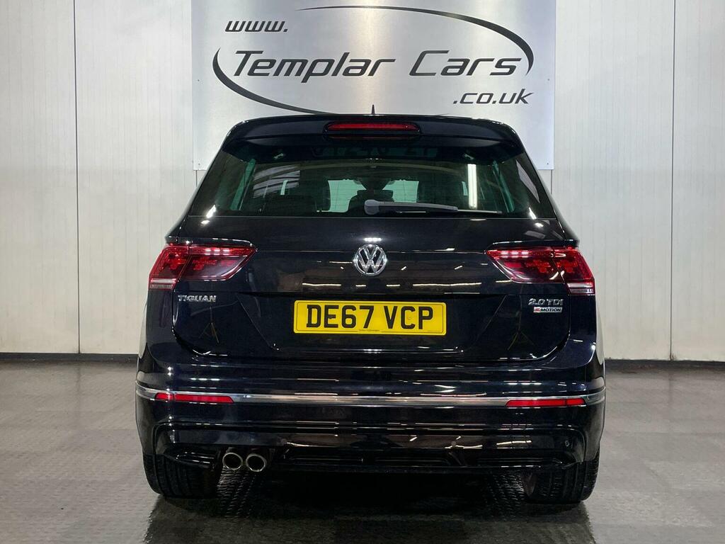 Volkswagen Tiguan 2.0 Tdi R-line 4Motion Euro 6 Ss Black #6