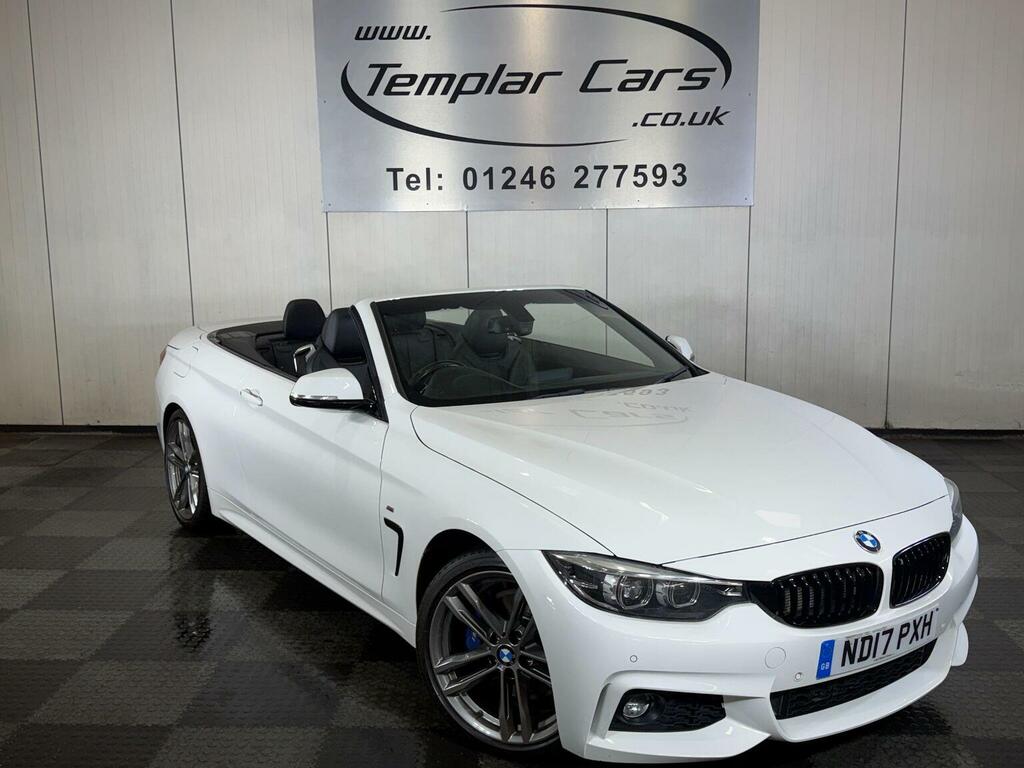 BMW 4 Series Convertible 2.0 420D M Sport Euro 6 Ss White