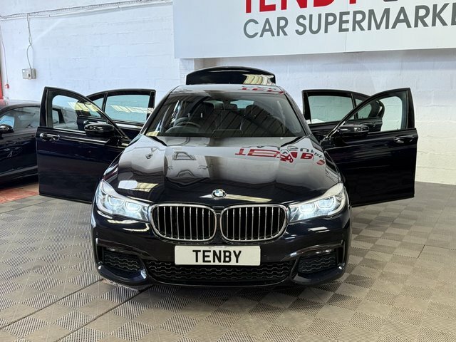 BMW 7 Series 730D X-drive Exclusive U1334 Ulez White #10