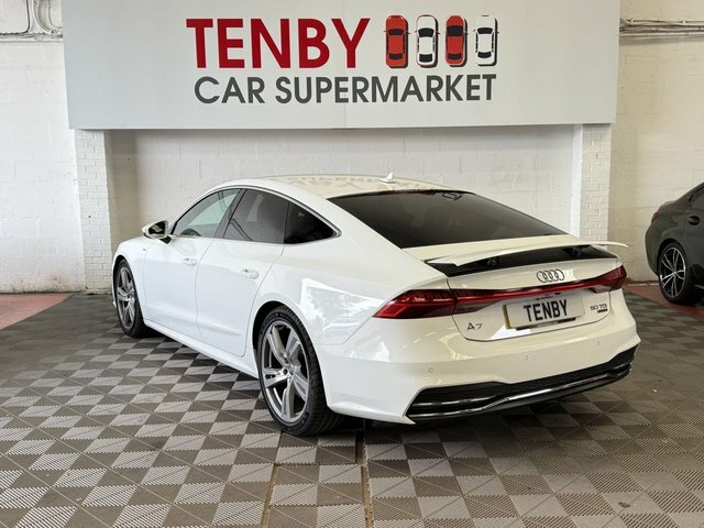 Audi A7 Sportback Tdi Quattro S Line White #5