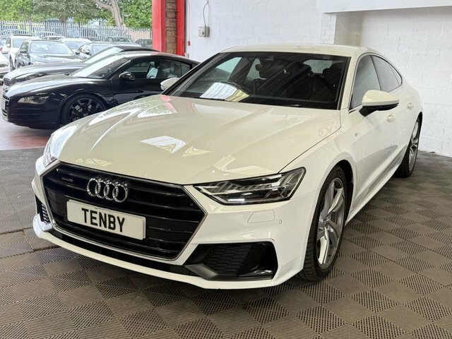 Audi A7 Sportback Tdi Quattro S Line White #3