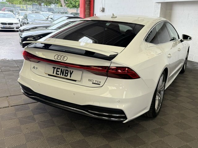 Audi A7 2.0 Tdi 40 S Line Sportback S Tronic Euro 6 Ss Blue #7