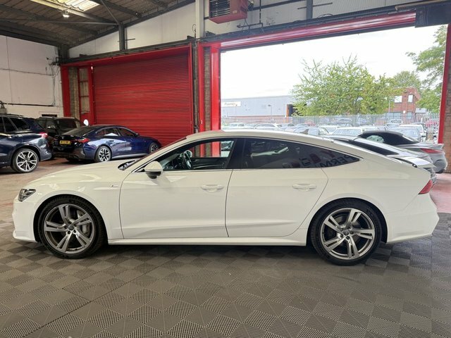 Audi A7 Sportback Tdi Quattro S Line White #4