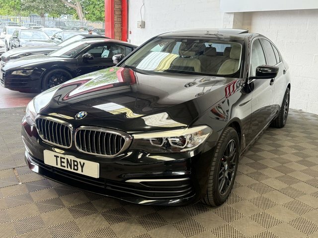 BMW 5 Series Automatic Black #3