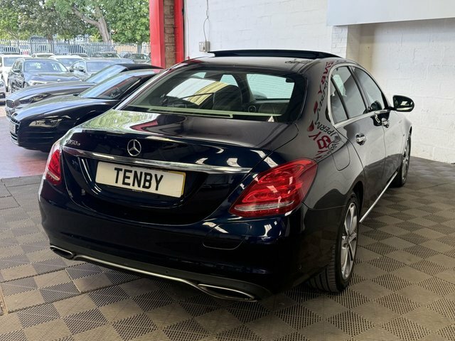 Mercedes-Benz C Class 1.5 C200 Eq Boost Amg Line Coupe G-tron Grey #6