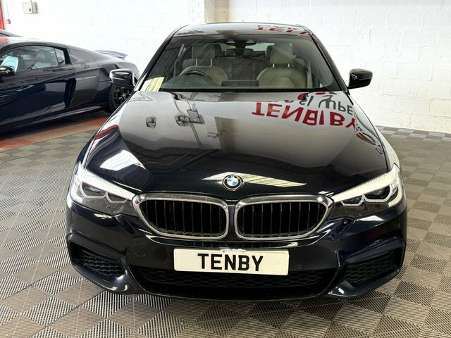 BMW 5 Series 520D M Sport Black #2