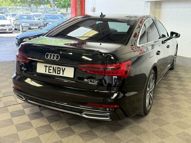 Audi A6 Saloon Saloon 2.0 Tdi 40 S Line S Tronic Euro 6 Ss Black #8