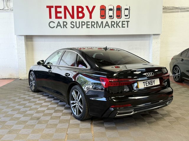 Audi A6 Saloon Tdi Quattro S Line Black #6