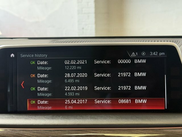 BMW 7 Series Saloon 3.0 740D M Sport Xdrive Euro 6 Ss 4 White #46