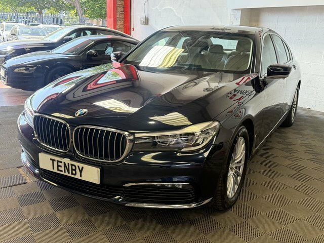 BMW 7 Series Automatic Blue #3