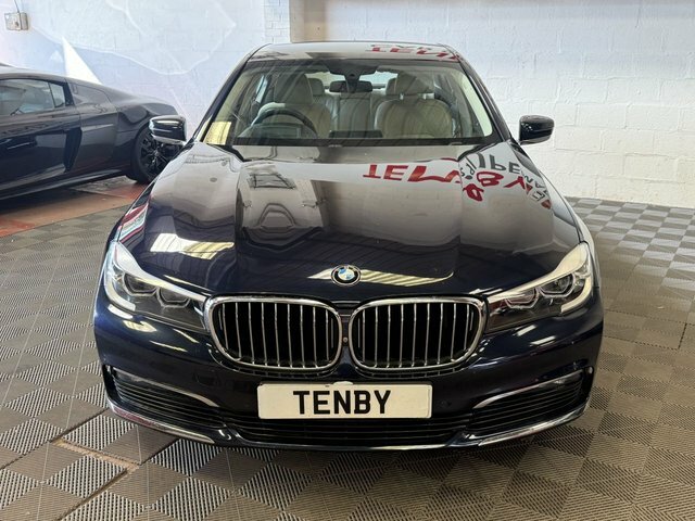 BMW 7 Series Automatic Blue #2