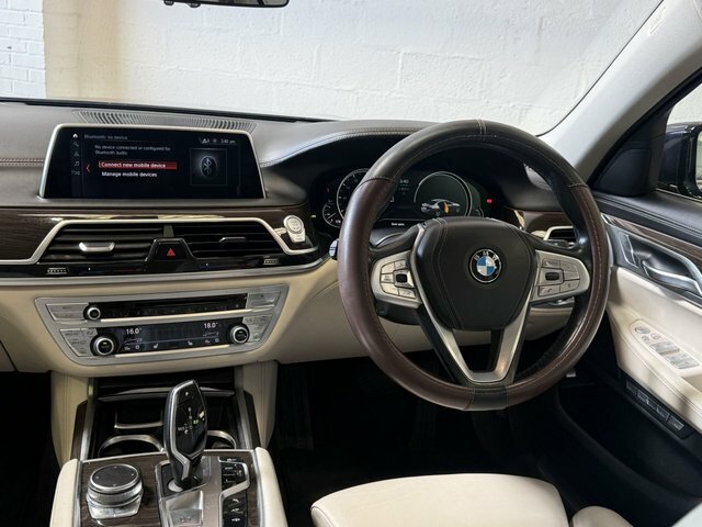 BMW 7 Series Saloon 3.0 740D M Sport Xdrive Euro 6 Ss 4 White #28