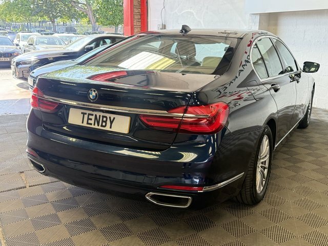 BMW 7 Series Automatic Blue #6